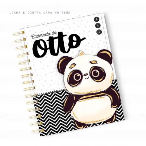 Arquivo Digital - Caderneta de Vacina - Panda Menino