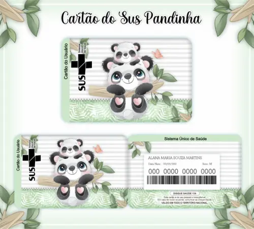 Arquivo Digital - Caderneta de Vacina - Pandinha