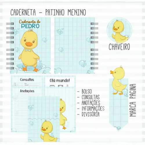 Arquivo Digital - Caderneta de Vacina - Patinho Menino