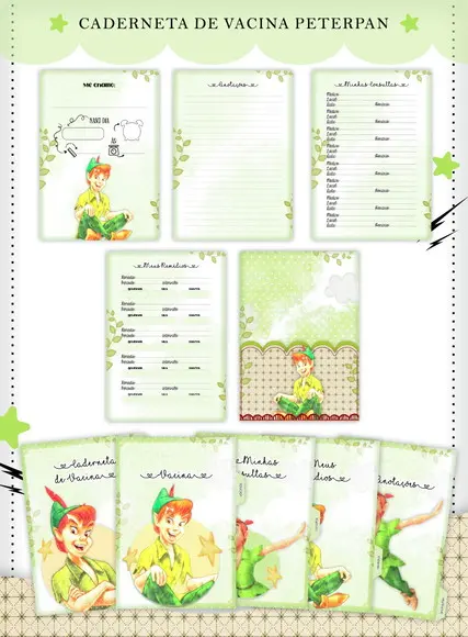 Arquivo Digital - Caderneta de Vacina - Peter Pan