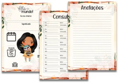 Arquivo Digital - Caderneta de Vacina - Pocahontas