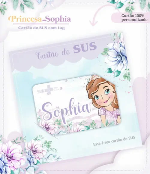 Arquivo Digital - Caderneta de Vacina - Princesa Sophia 02