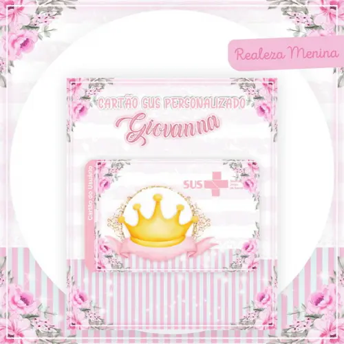 Arquivo Digital - Caderneta de Vacina - Realeza Menina 02
