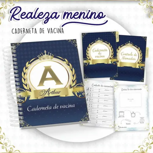 Arquivo Digital - Caderneta de Vacina - Realeza Menino 03