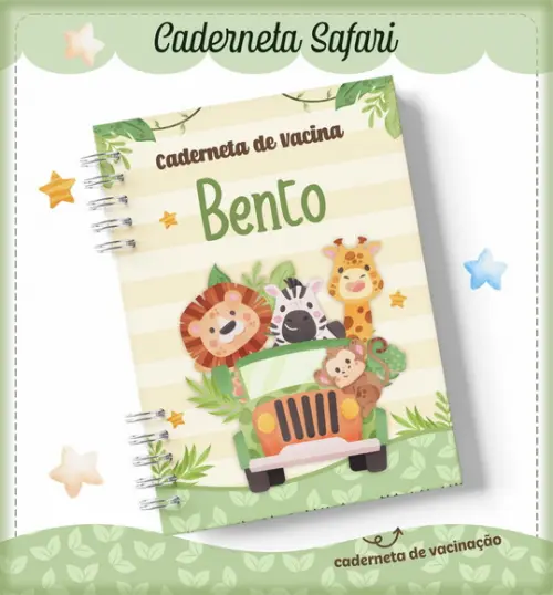Arquivo Digital - Caderneta de Vacina - Safari Baby 03