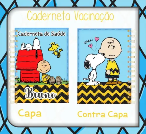 Arquivo Digital - Caderneta de Vacina - Snoopy 02