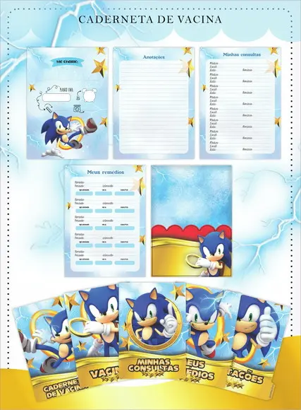 Arquivo Digital - Caderneta de Vacina - Sonic 02
