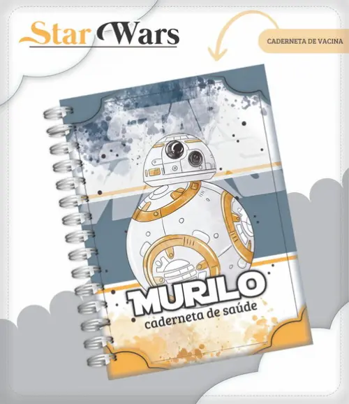 Arquivo Digital - Caderneta de Vacina - Star Wars 03