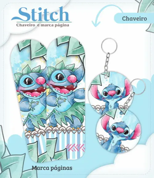 Arquivo Digital - Caderneta de Vacina - Stitch 02 + Sus