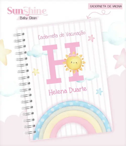 Arquivo Digital - Caderneta de Vacina - Sunshine Menina 02