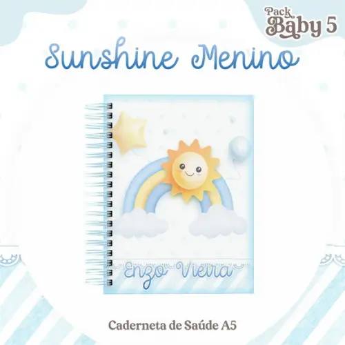 Arquivo Digital - Caderneta de Vacina - Sunshine Menino 02