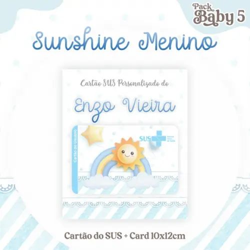 Arquivo Digital - Caderneta de Vacina - Sunshine Menino 02