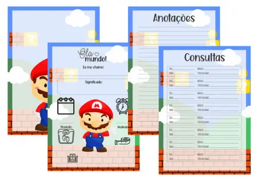 Arquivo Digital - Caderneta de Vacina - Super Mario 04