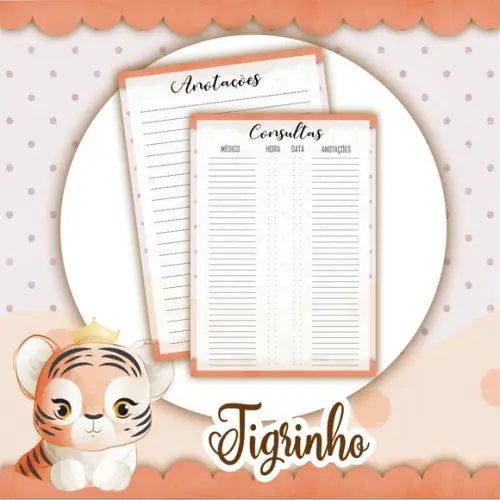 Arquivo Digital - Caderneta de Vacina - Tigrinho