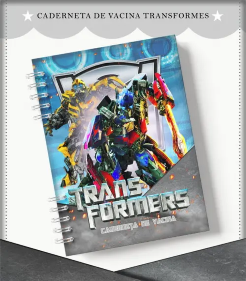 Arquivo Digital - Caderneta de Vacina - Transformers+ Cartao