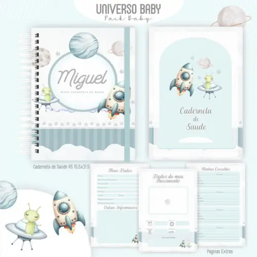 Arquivo Digital - Caderneta de Vacina - Universo Baby