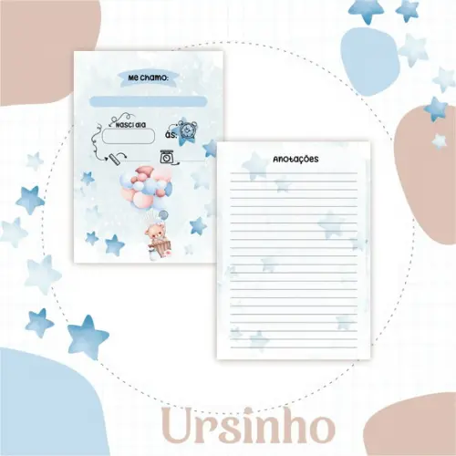 Arquivo Digital - Caderneta de Vacina - Ursinho 02