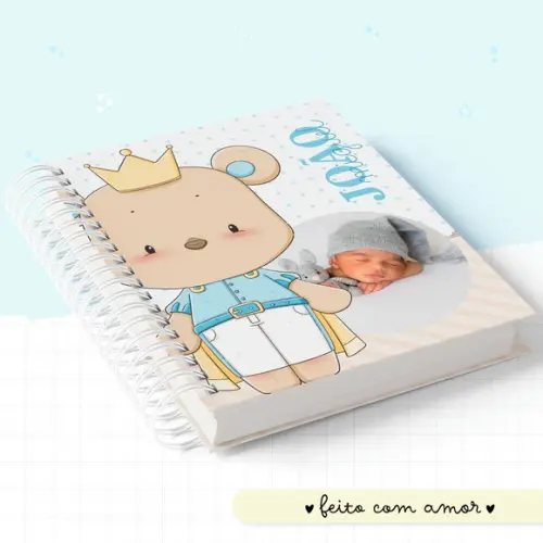 Arquivo Digital - Caderneta de Vacina - Ursinho Principe 01