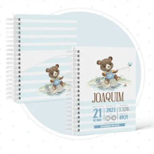 Arquivo Digital - Caderneta de Vacina - Urso Pescador