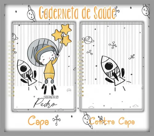 Arquivo Digital - Caderneta Saude - Astronauta Minimalista
