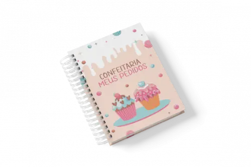 Arquivo digital - Caderno de Pedidos Confeiteira