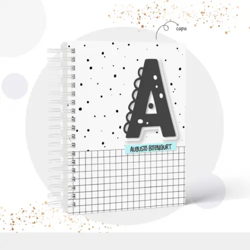 Arquivo digital - Caderno Letras Teens Menino