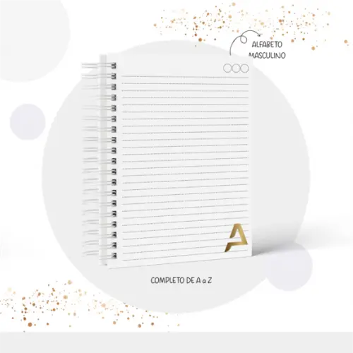 Arquivo digital - Caderno Masculino Letras