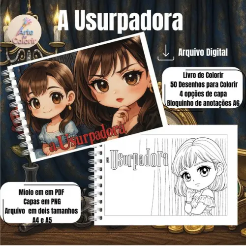 Arquivo Digital - Coloring Book - a Usurpadora