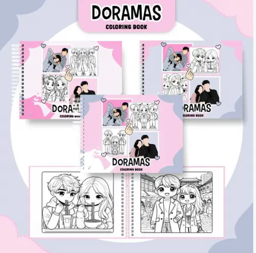 Arquivo Digital - Coloring Book - Doramas