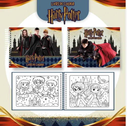 Arquivo Digital - Coloring Book - Harry Potter