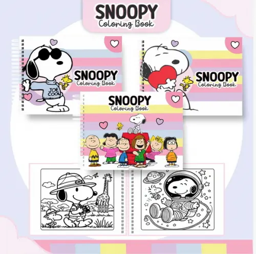Arquivo Digital - Coloring Book - Snoopy