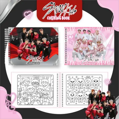 Arquivo Digital - Coloring Book - Stray Kids
