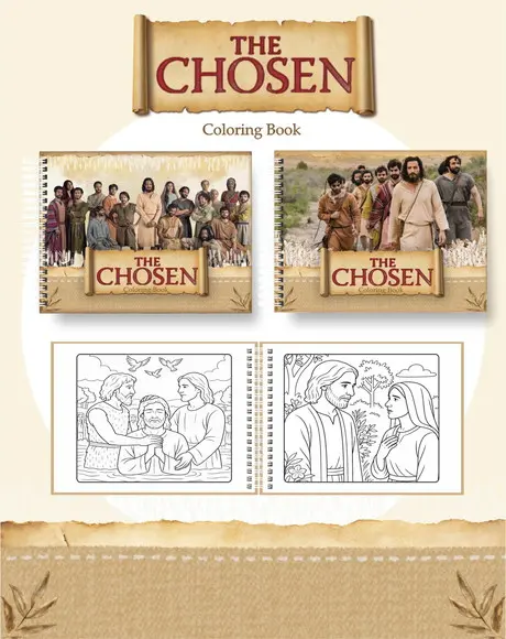 Arquivo Digital - Coloring Book - The Chosen