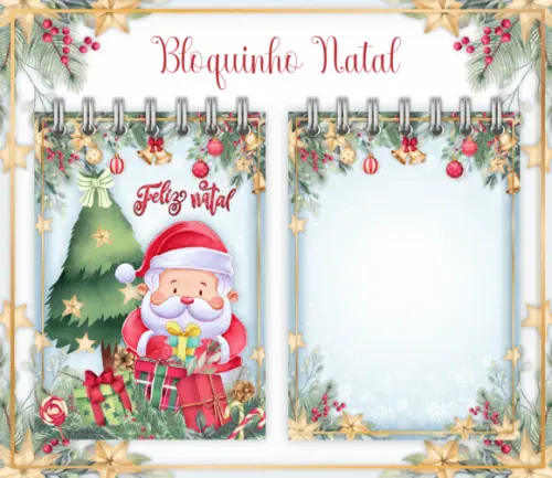 Arquivo Digital - Combo Bloquinho - Natal