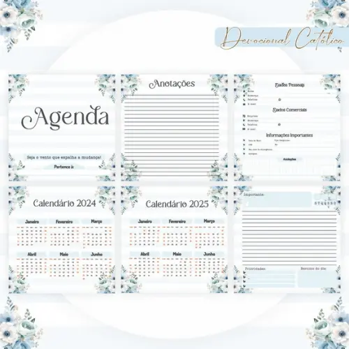 Arquivo Digital - Combo Catolico Agenda e Devocional - 2024