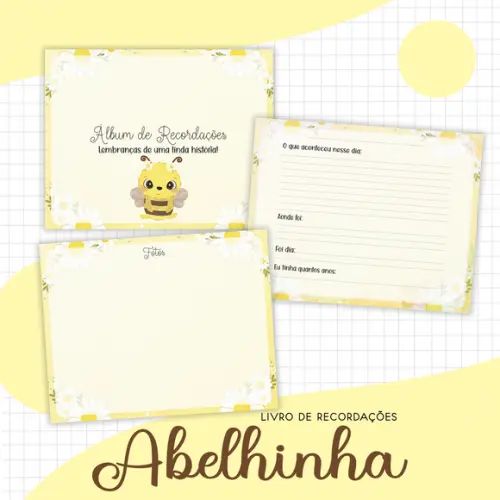 Arquivo Digital - Kit Maternidade - Abelhinha