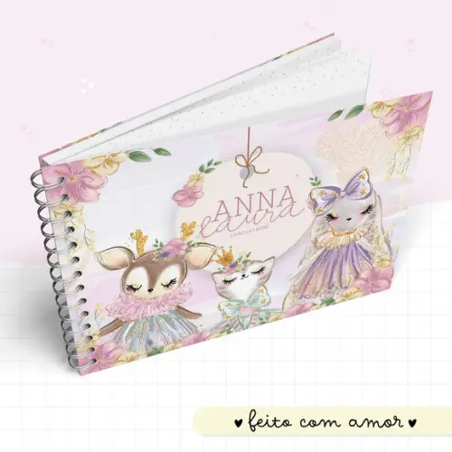 Arquivo Digital - Kit Maternidade - Animais Cute Menina 04