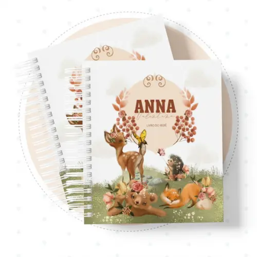 Arquivo Digital - Kit Maternidade - Animais e Flores T05