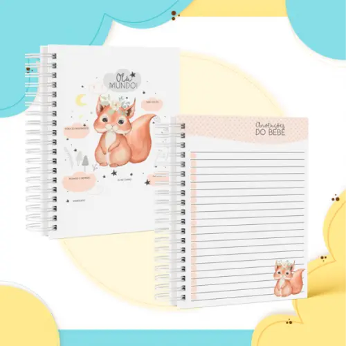 Arquivo Digital - Kit Maternidade - Animais Menina 02