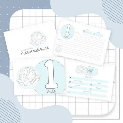Arquivo Digital - Kit Maternidade - Anjo Menino