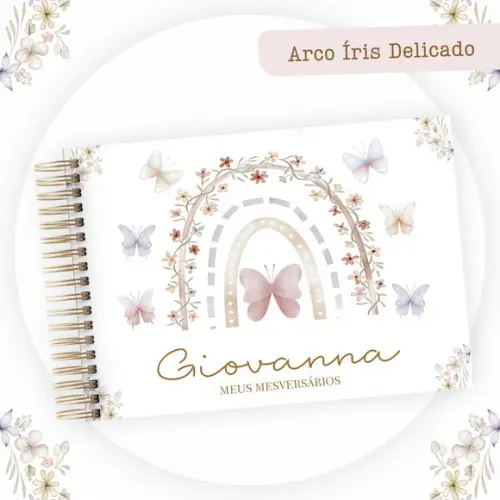 Arquivo Digital - Kit Maternidade - Arco Iris Delicado