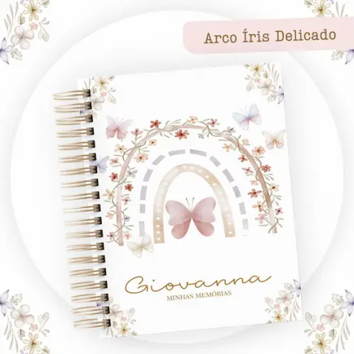 Arquivo Digital - Kit Maternidade - Arco Iris Delicado