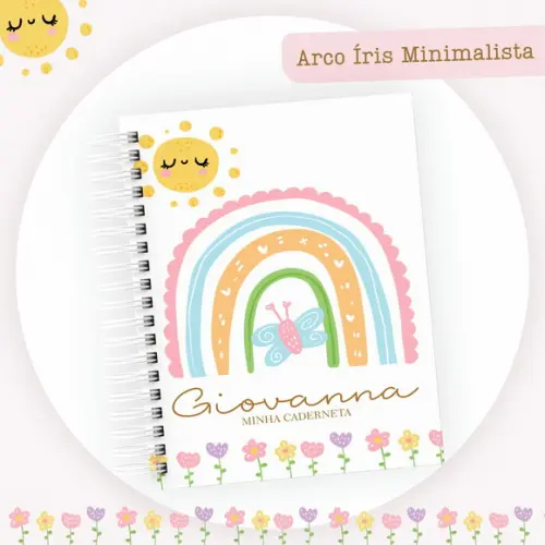 Arquivo Digital - Kit Maternidade - Arco Iris Minimalista