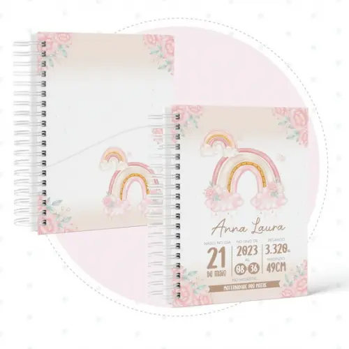 Arquivo Digital - Kit Maternidade - Arco Iris T05