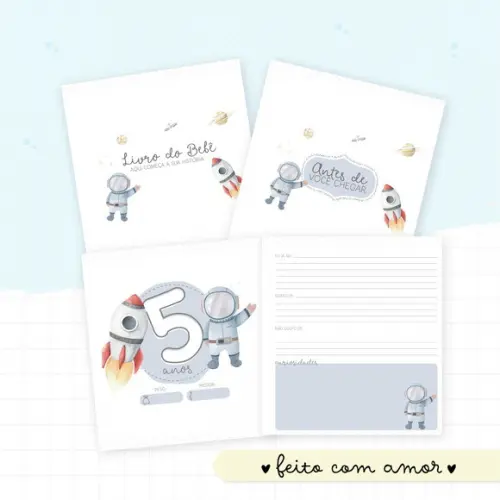 Arquivo Digital - Kit Maternidade - Astronauta 04