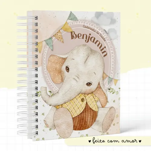 Arquivo Digital - Kit Maternidade - Baby Elefante Menino 2.0