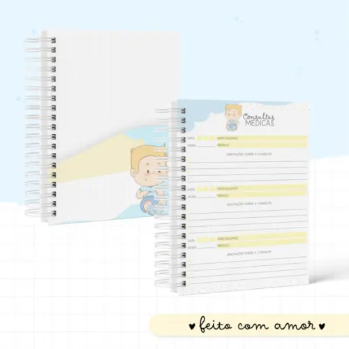 Arquivo Digital - Kit Maternidade - Baby Loiro 2.0