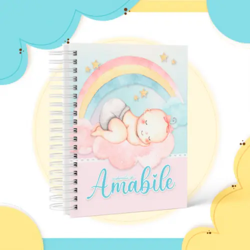 Arquivo Digital - Kit Maternidade - Bebe Arco Iris Menina 02