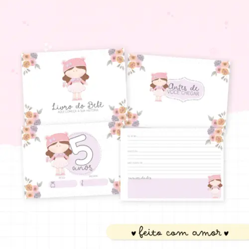 Arquivo Digital - Kit Maternidade - Boneca Morena 2.0