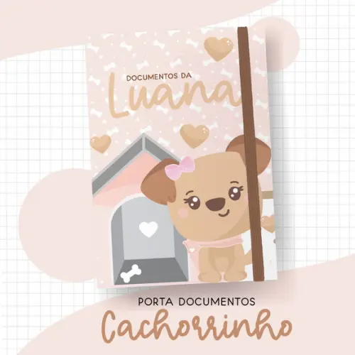 Arquivo Digital - Kit Maternidade - Cachorrinha Menina